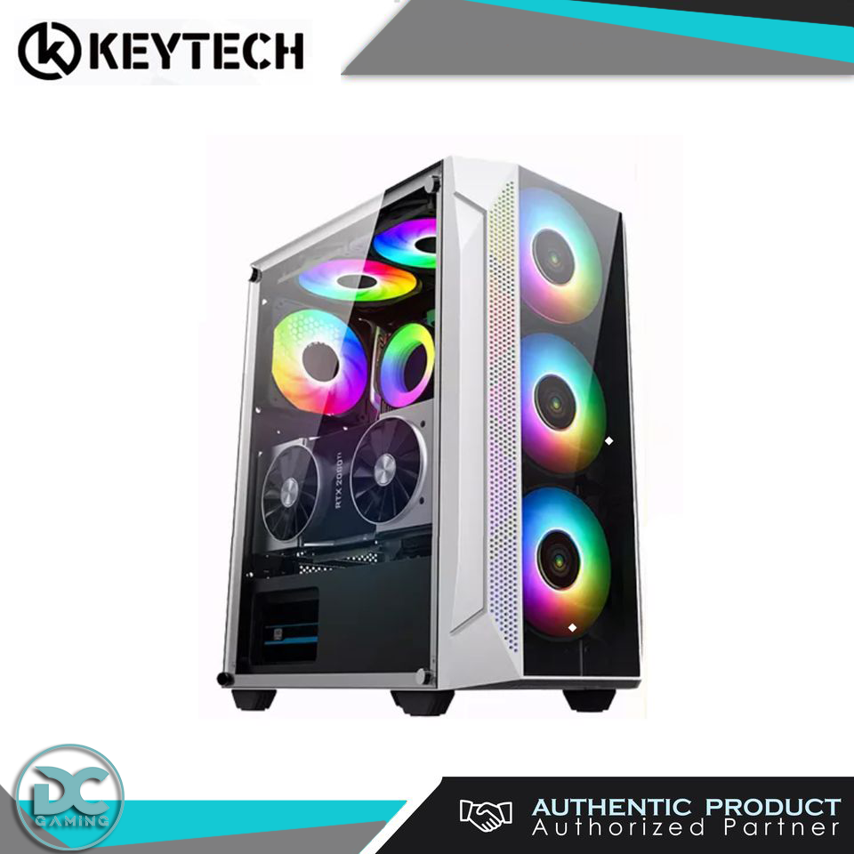 Keytech T1000 White Case